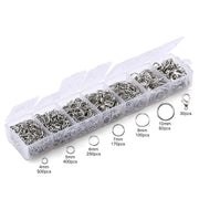 A Set Jewelry Findings Tool Set Open Jump Rings,Jewelry Pliers, Lobster Clasps hooks, jewelry tweezers Jewelry Making Supplies
