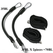 Resistance Tubes with Ankle Straps, Whole Set, Leg Training, Workout for Run, Kick Boxing, Punch, Taekwondo, All Sports
