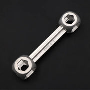 Bike Hexagon Wrench Portable Durable Hand Tool Small Bone Type Wrench Cycling Multi Repair Tool  6-15mm With 10 Hex Holes