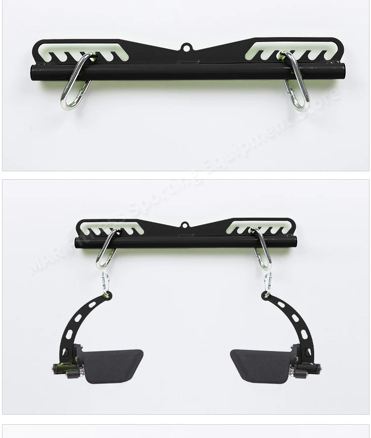 Home Gym Lat Pull Down Bar,Pulley Cable Machine Attachments,Muscel Training Stretcher, Bodybuilding Fitness Equipment, Accessor