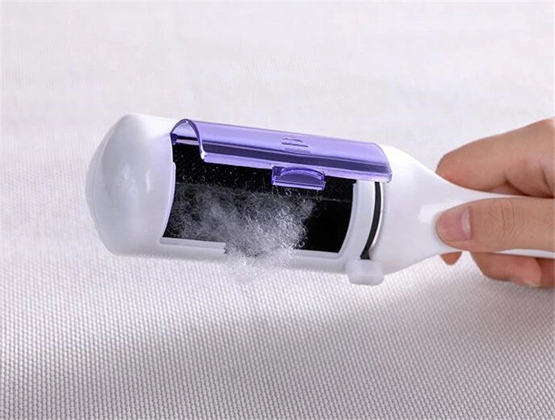Electrostatic Static Clothing Dust Pets Hair Cleaner Remover Brush Suction Sweeper for Home Office Travel Cleaning Brushes