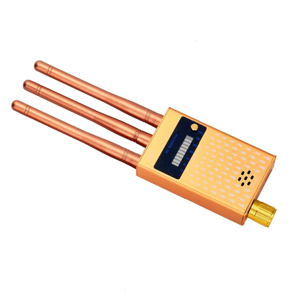 Professional Anti-Spy Detector Wireless RF Signal Finder WiFi GSM Bug Spy-Camera Eavesdropping GPS Tracker Signal Devices Detect