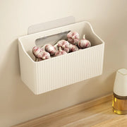Kitchen Ginger Garlic Storage Basket Storage Basket Hanging Basket Ginger Garlic Garlic Wall Hanging Basket Storage Box Kitchen