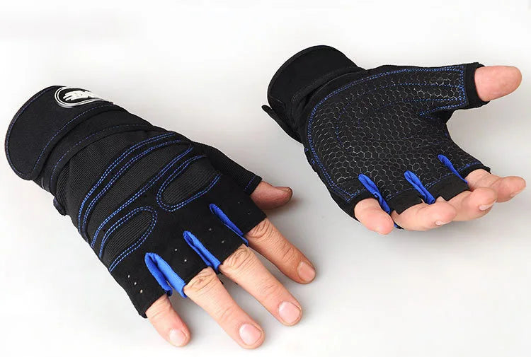 Gym Gloves Fitness Weight Lifting Gloves Body Building Training Sports Exercise Cycling Sport Workout Glove for Men Women