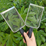 2-Pack Soil Sifter Tool For Gardening With Handles, Dirt And Compost Sifter With 3.8/5Mm Mesh For Gardenabkw