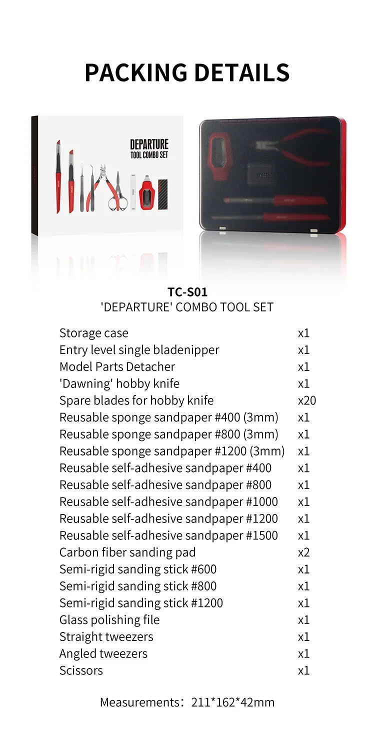 DSPIAE TC-S01 Starter Tool Set Multifunctional model DIY tool set