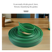 2M Lawn Edging Strip Green Garden Border Fence Outdoor Grass Protection Barrier Landscape Tree Isolation Path Gardening Edge Kit
