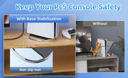 2025 New Vertical Stand for PS5 Consoles Playstation 5 Slim Base Accessories for PS5 Pro Console Disc and Digital