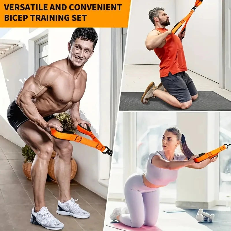 Sports Assistance Belt Fitness Home Equipment Indoor Tension Rope Elastic Rope Auxiliary Belt Puller Elastic Belt