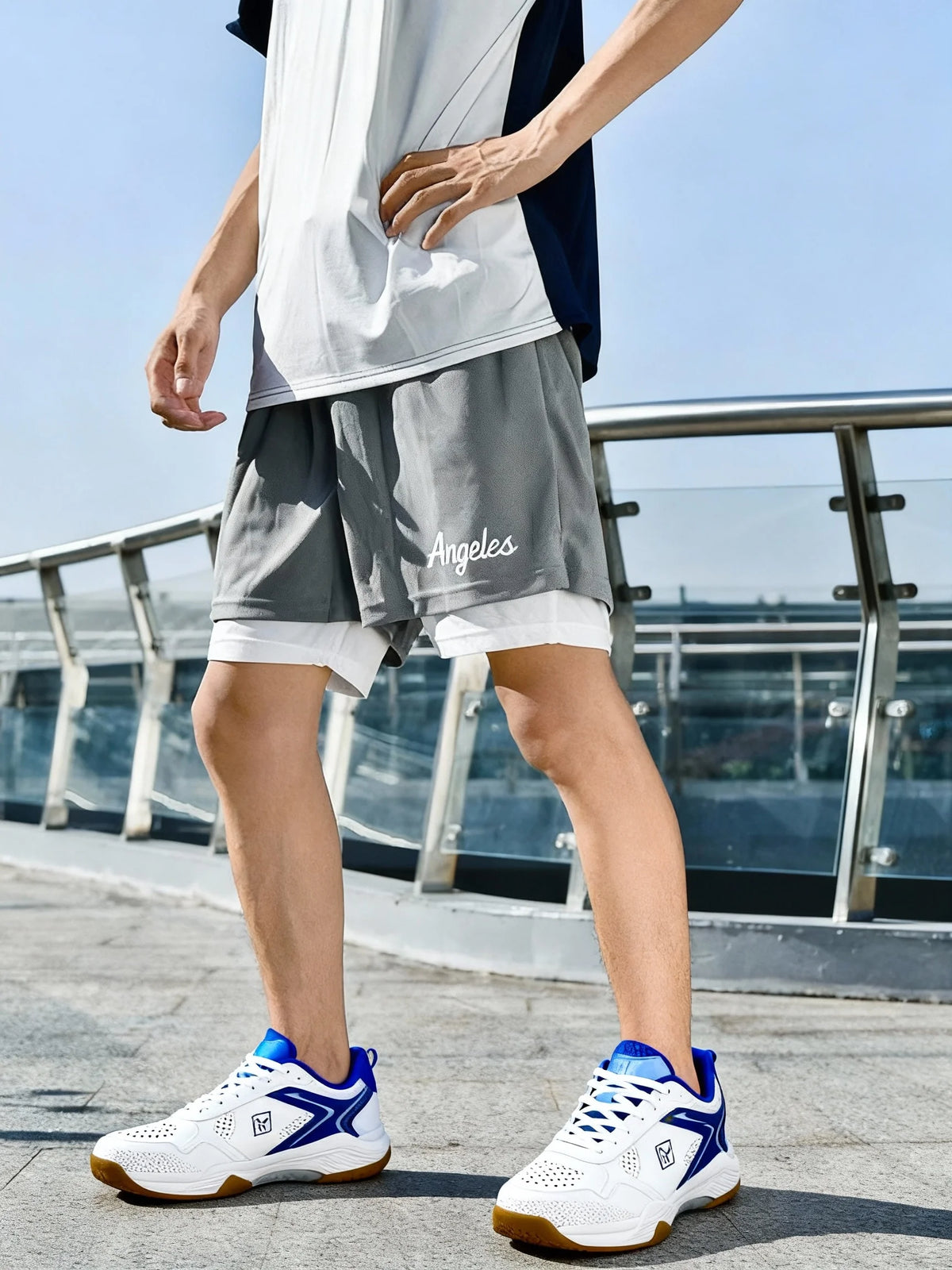 Tennis Shoes Wear-Resistant Non-Slip Cushioning Tennis Court Training Match Men Women Professional Anti-Twist Sports Functional