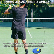 Tennis Trainer Rebound Ball with String & Baseboard Self-Study Fun Training Tool Portable Exercise Equipment for Adults Kids