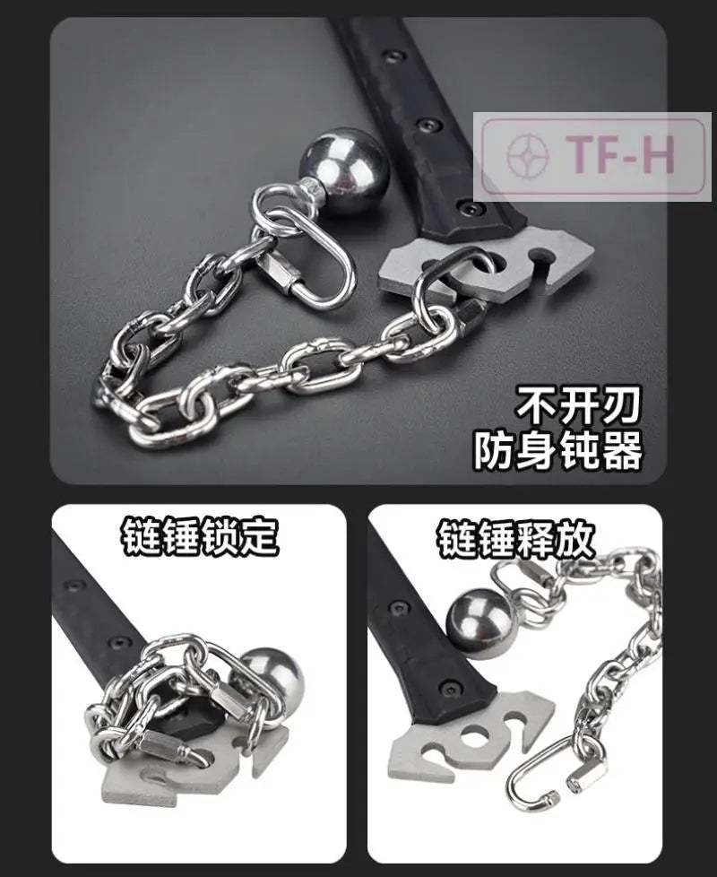 Tactical Chain Hammer Outdoor Equipment Multifunctional Tools