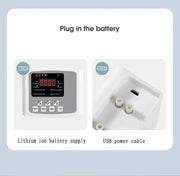 Garden Adjustable Valve Drip Irrigation Device Double Pump Controller Timer System Solar Energy Intelligent Automatic Watering