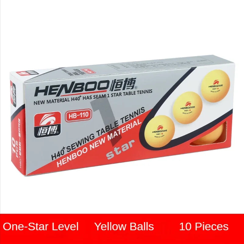 H40+New Material Table Tennis One Star Two Star Three Star Stable Endurance Training Ball