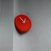 Living Room Silent Wall Clocks Simple Non-Ticking Punch-Free Corner Wall Clock Bedroom Technology Luxury Art Home Decoration