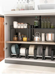 Kitchen Organizer Cabinet Plates Dishes Drying Rack Holder Drainer Goods for The Kitechen Storage Accessories