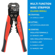 Professional Electrician Wire Tool Cable Wire Stripper Cutter Crimper Automatic Multifunctional Crimping Stripping Plier Tools