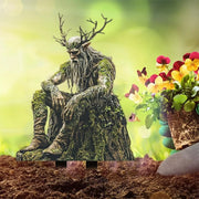 Garden Stakes, Tree Elf Yard Sign Acrylic Ground Insert Waterproof Outdoor Decor For Lawn Decorative Garden Stakes Green Decor
