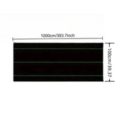 Garden Landscape Fabric Weed Barrier Heavy-Duty Road Gardening Mat Polypropylene