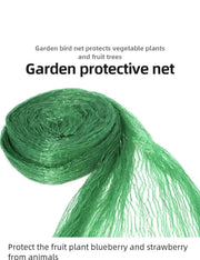 Garden Netting Green Woven Mesh Protect Plants Fruits Flowers Trees Stretch Fencing Durable Net Stops Birds Deer Animals
