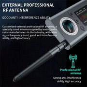 Hidden Camera Detector Anti Spy Gadgets Professional Wireless Signal Car GPS Infrared Mini Camera Wiretapping Bug Search Devices