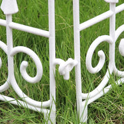 Garden Border Edging Fence 6pcs Garden Fence Panels Flexible Detachable Tree Fence Weatherproof Splicing Fence Landscape Path