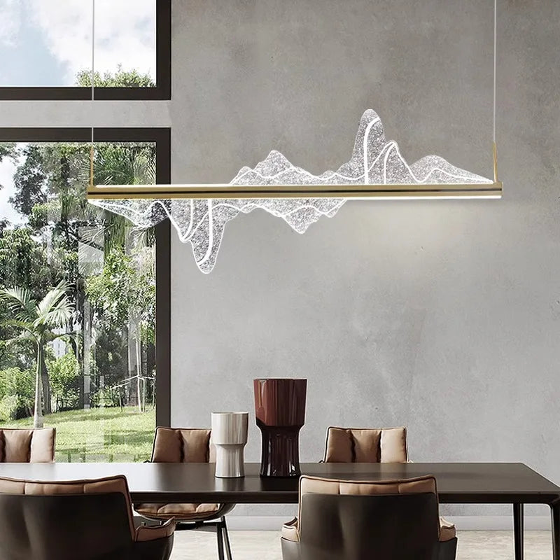Modern dining room lamparas decoracion hogar moderno smart Pendant lights decoration salon Chandeliers for dining room