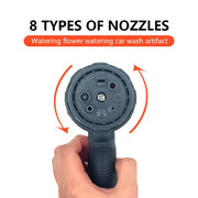 Spray Lawn Watering Multi-Function Car Wash High Pressure Durable Hand-Held Tools Hose Sprinkle Nozzle Garden
