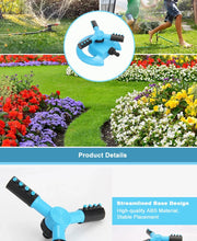 garden irrigation sprinkler set automatic watering plants rotary lawn gardening supplies agricultural grass Fountain nozzle