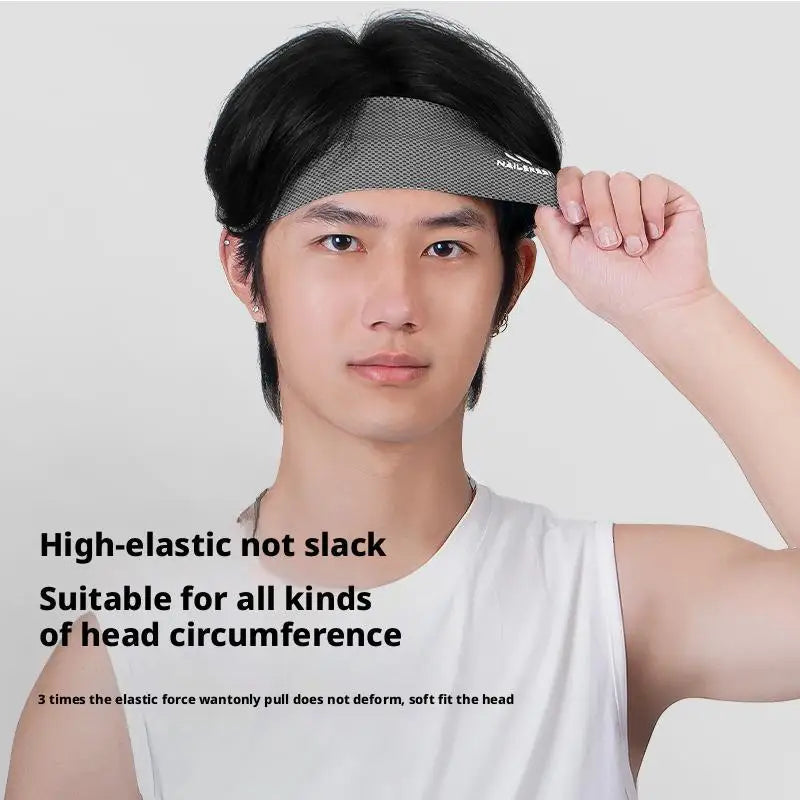 Sport Headband Breathable Non Slip Sweatband Fitness Running Tennis Headband Lightweight Sweat Wicking Hairband