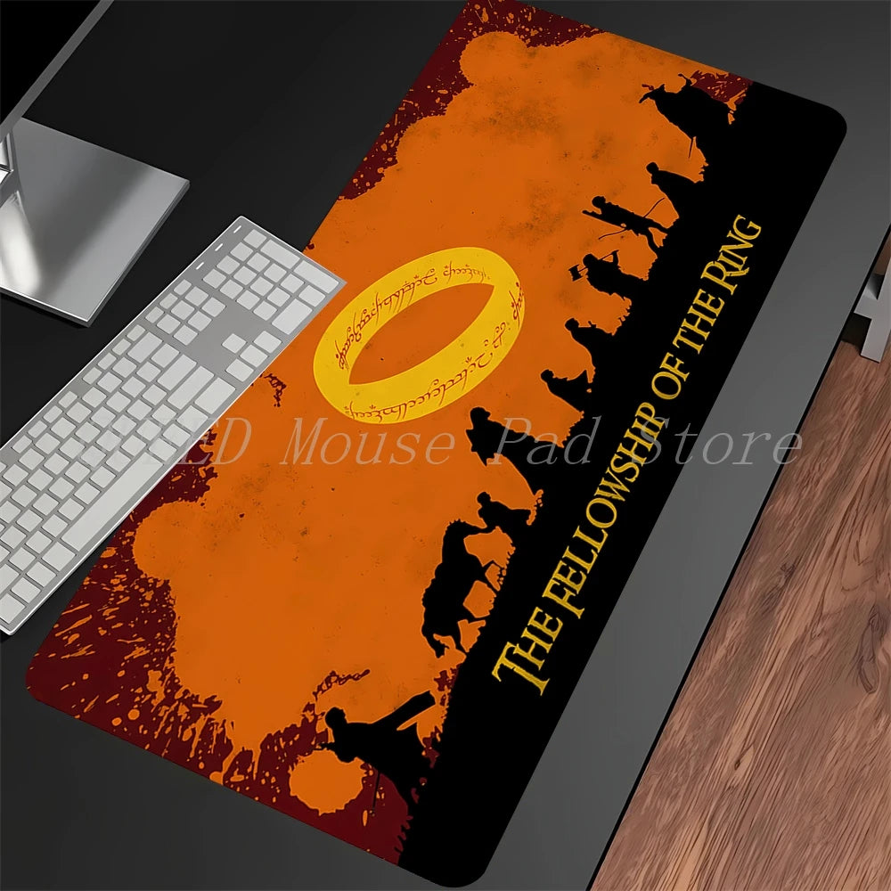 Pc Gamer Accessories L-lord of the Rings Mousepad Xxl Gaming Mouse Pad Desk Mat Keyboard Large Extended Protector Mice Keyboards