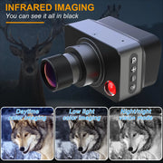 NV99Y IR Night Vision 5X Optical Digital Magnification Single-tube Infrared Night Vision Device Night Hunting Outdoor Camping