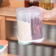 1.5L/2.3L Kitchen Storage Box Food Storage Containers Grain Sealed Moisture Proof Grain with Lid Kitchen Keep Fresh Supplies