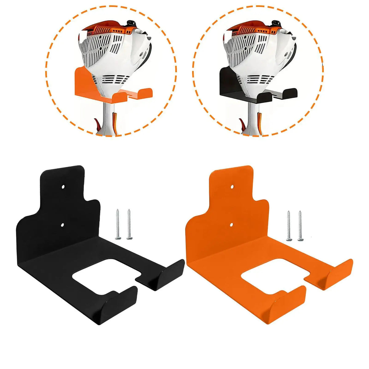 Lawn Trimmer Holder Sturdy Multipurpose Space Saving Garage Storage Hook for Garage Garden Household Sport Equipment Hoses