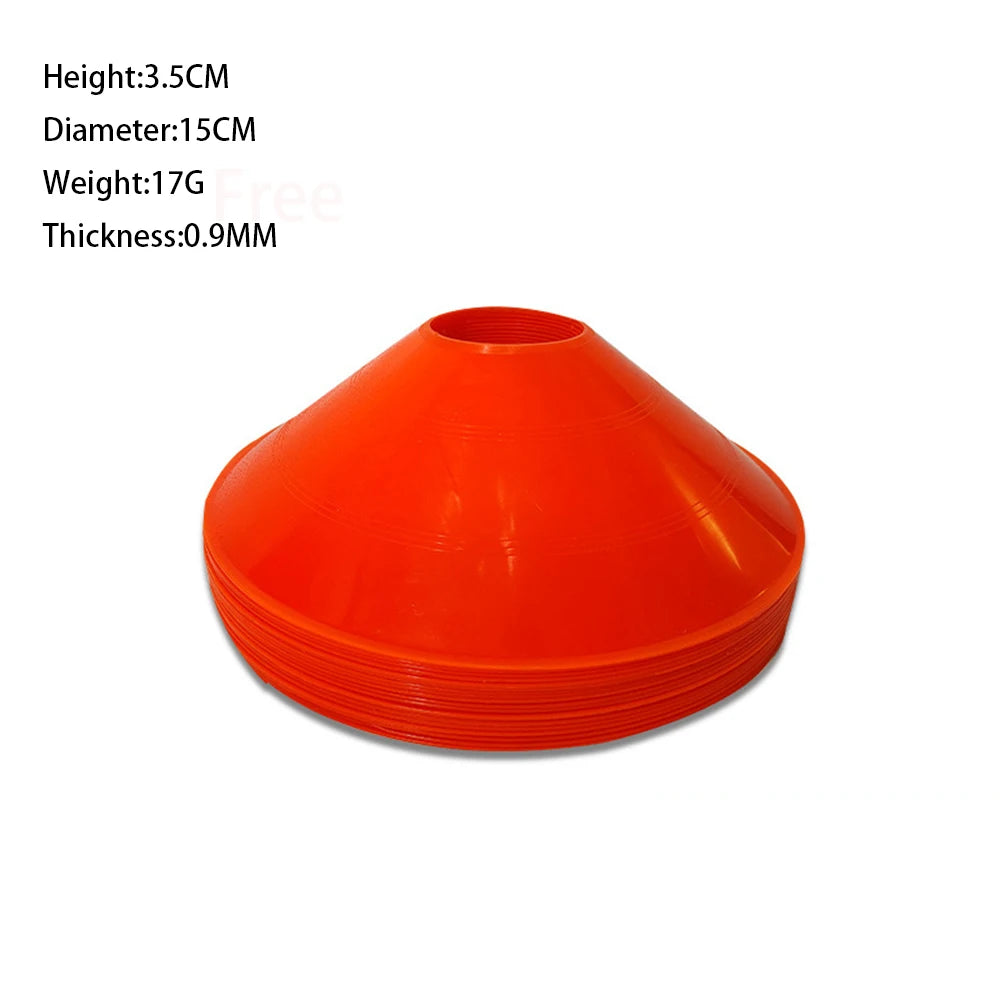 Soccer Cones Set Football Training Equipment for Kid Pro Disc Cones Agility Exercise Obstacles Avoiding Sports Accessories
