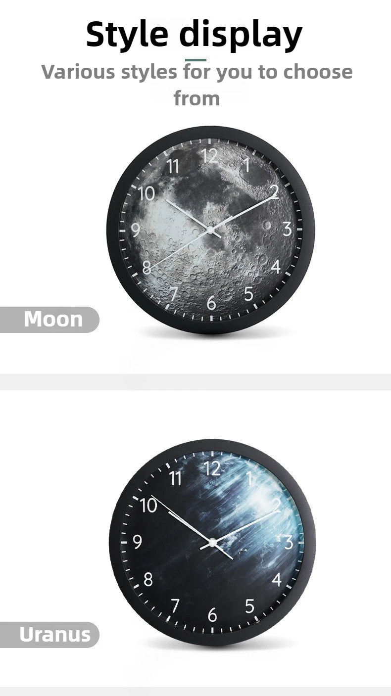 Smart Luminous Wall Clock Modern Creative Wall Clocks Silent Movement Clock Interior Living Room Decoration Shine LED Watch