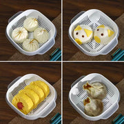 Food Storage Container Rice Fruit Preservation Box Microwave Oven Safe Refrigerator Freezer Fresh Keeping Box For Kitchen