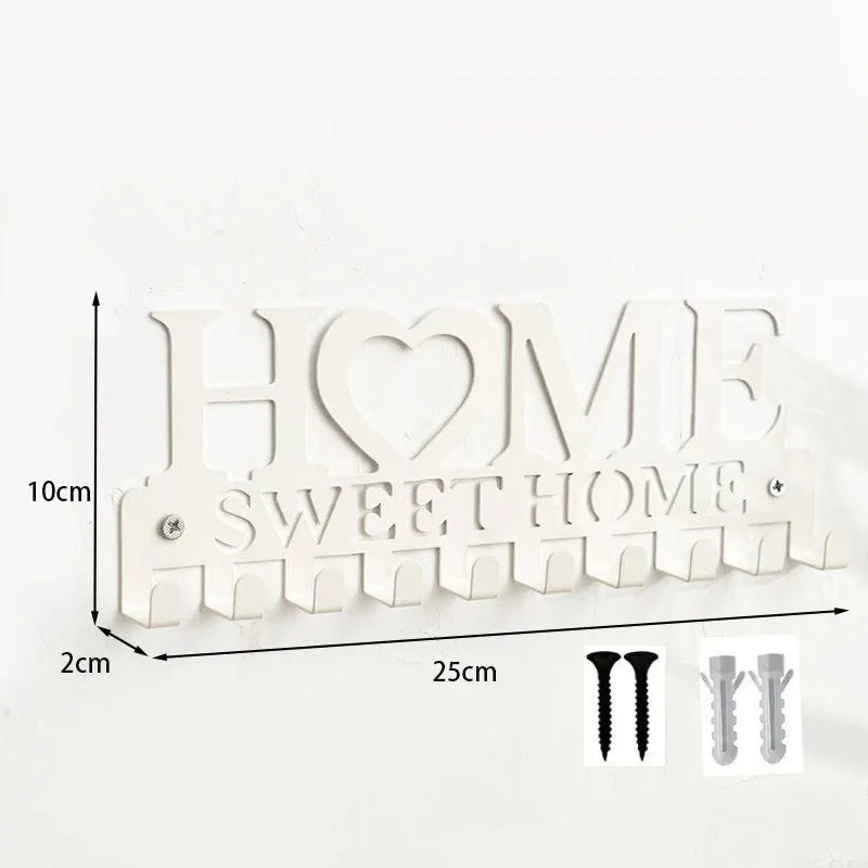 Housekeeper on Wall Keychain Accessories Entrances Wall Decorative Padlock Corridors Key Hooks At Offices Home Decor Items Keys