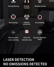 Hidden Camera Detector Anti Spy Gadgets Professional Wireless Signal Car GPS Infrared Mini Camera Wiretapping Bug Search Devices