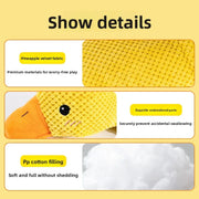 Things For Dogs Dogs Accessories Dog Supplies Plush Calming Duck Squeaky Toy Durable Puppy Sleep Companion Luxury Pet Gift