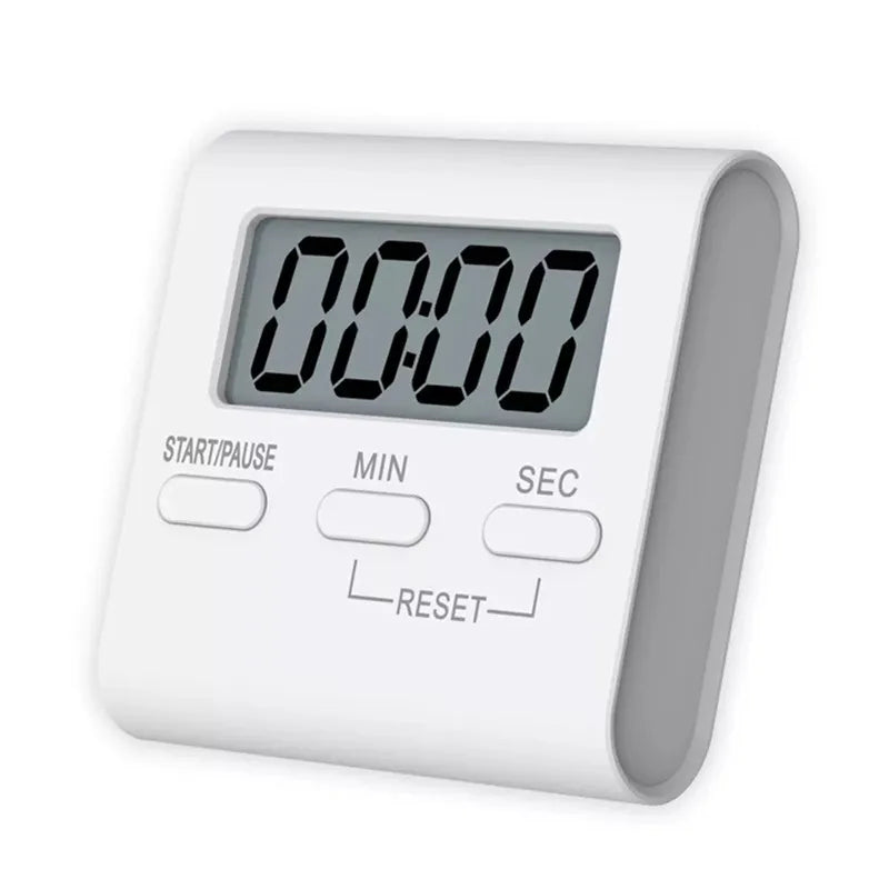 Magnetic Kitchen Gadget Digital Kitchen Timer - LCD Manual Countdown Cooking Timer Mechanical Digital Timer for Cooking