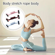 Fitness Resistance Band For Yoga Pilates Stretching Fitness Training 8 Adjustable Resistance Level Digital Marking Fitness Suppl