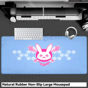 Gaming Accessories O-Overwatch D-D.va Mouse Pad Large Keyboard Mousepad Pc Cabinet Deskmat Xxl Extended Mats Gamer Mausepad