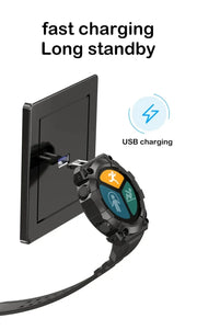 Smart Watch Fitness Bracelet Sport Pedometer Control Music BT Connection Clock Alarm Weather Message Smartwatch FD68S Y56