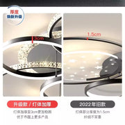 Living room main lamp chandelier New light luxury bedroom lamps Modern simple crystal living room lamp ceiling light