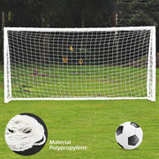 Soccer Goal Net Football Training Net Anti-impact Football Post Net Foldable Portable Soccer Net for Club School Football Match