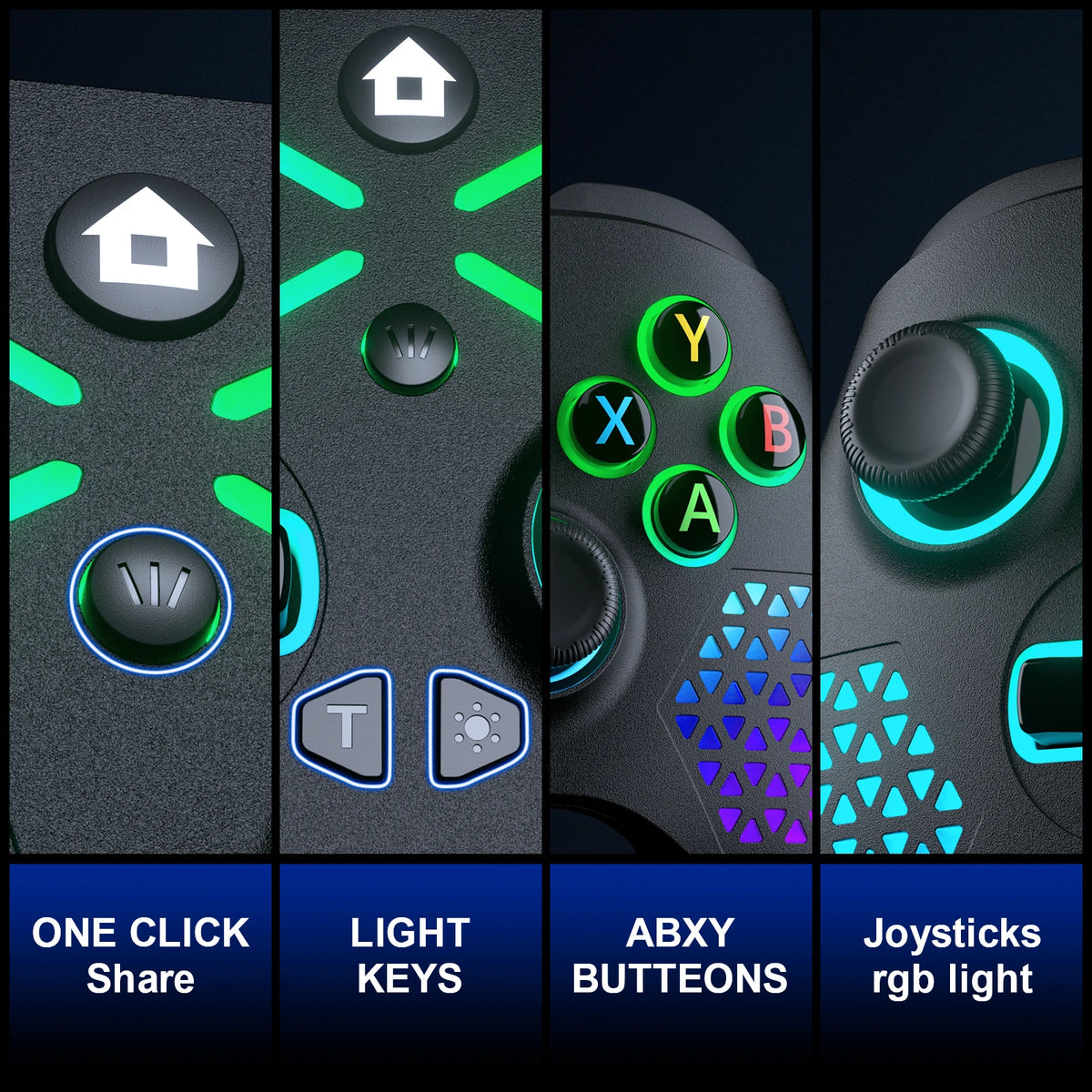 Wireless Gaming Controller For Xbox One ,Xbox Seris S ,X Console Window 7 8 10 pc With Dual Vibra/Six Axis Multi Game Joystick