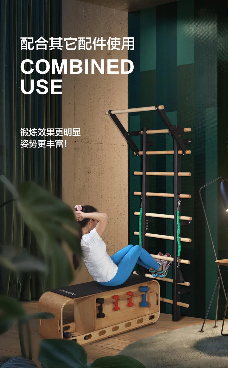 Home Fitness Equipment Indoor Training rib Frame, Climbing and Dance Room, Leg Pressing Stretching, Single Parallel Bar