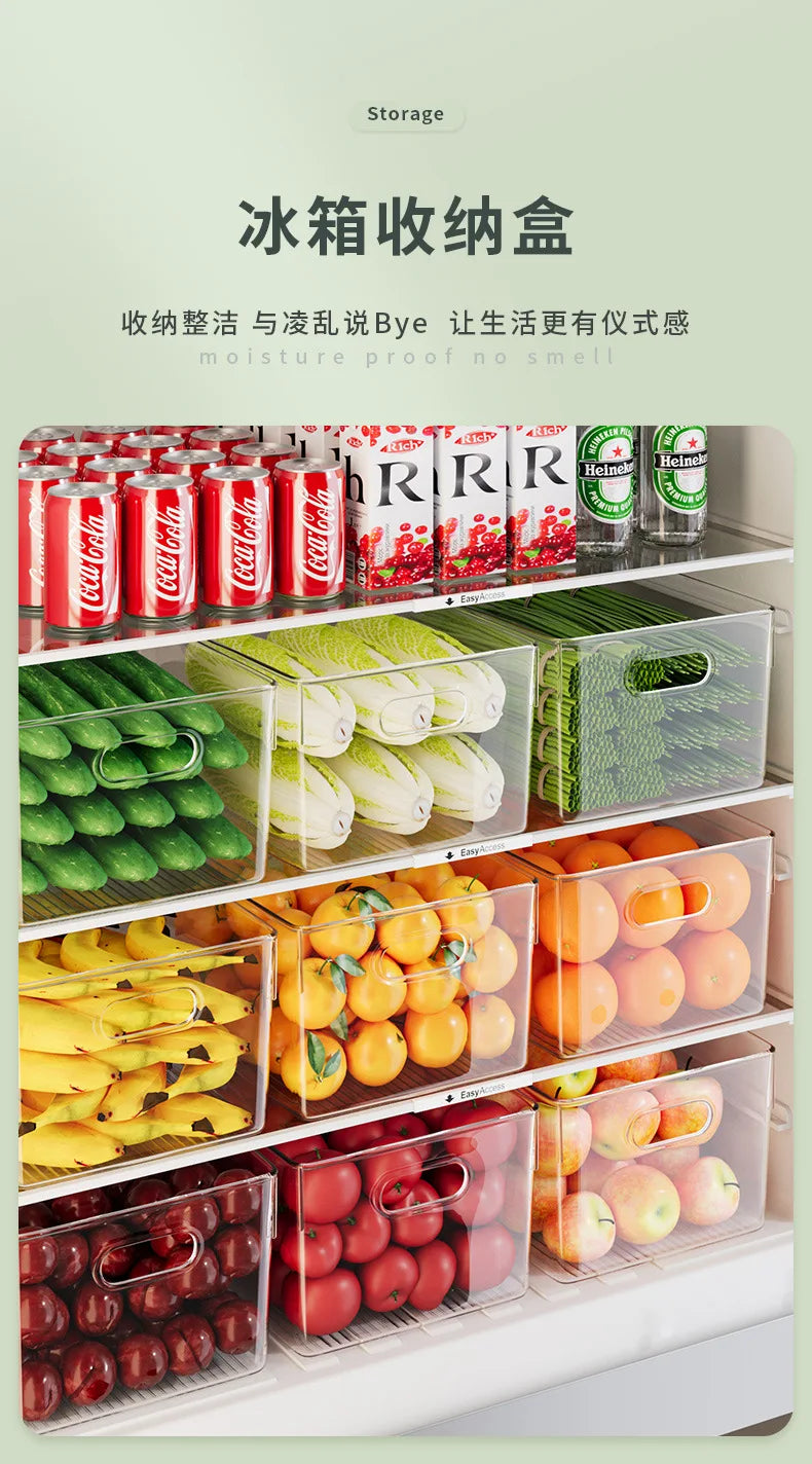 Refrigerator Food Storage Box, Crisper, Vegetables Organizing Gadget, Special Drawer