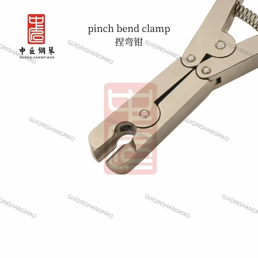 High quality piano repair tools, including pinching pliers, keyboard pliers, and hammer pliers, easy to carry